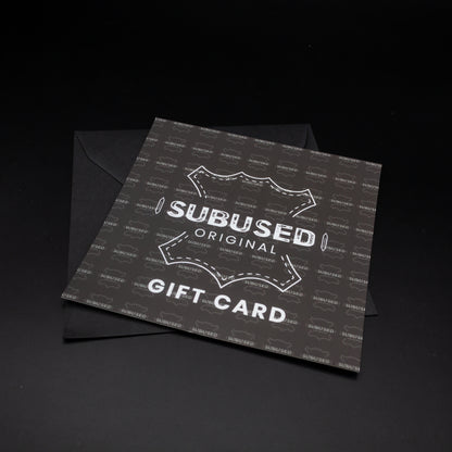 Subused Original Gift Card (printed)
